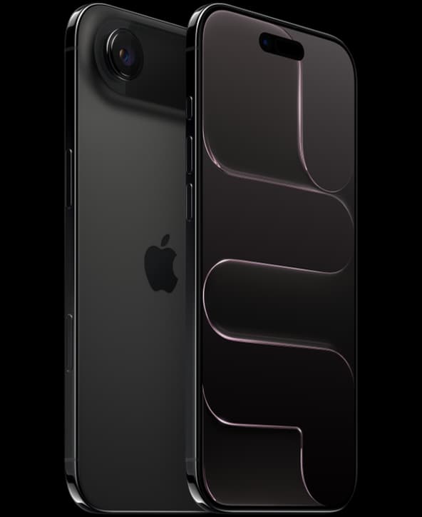 iPhone Air camera plateau detail context via full-device render — current single rear camera packaging baseline