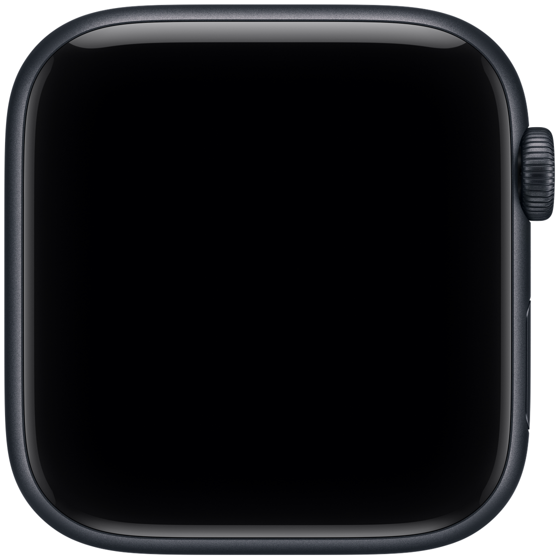 Apple Watch SE 3 44mm in Midnight, Front view