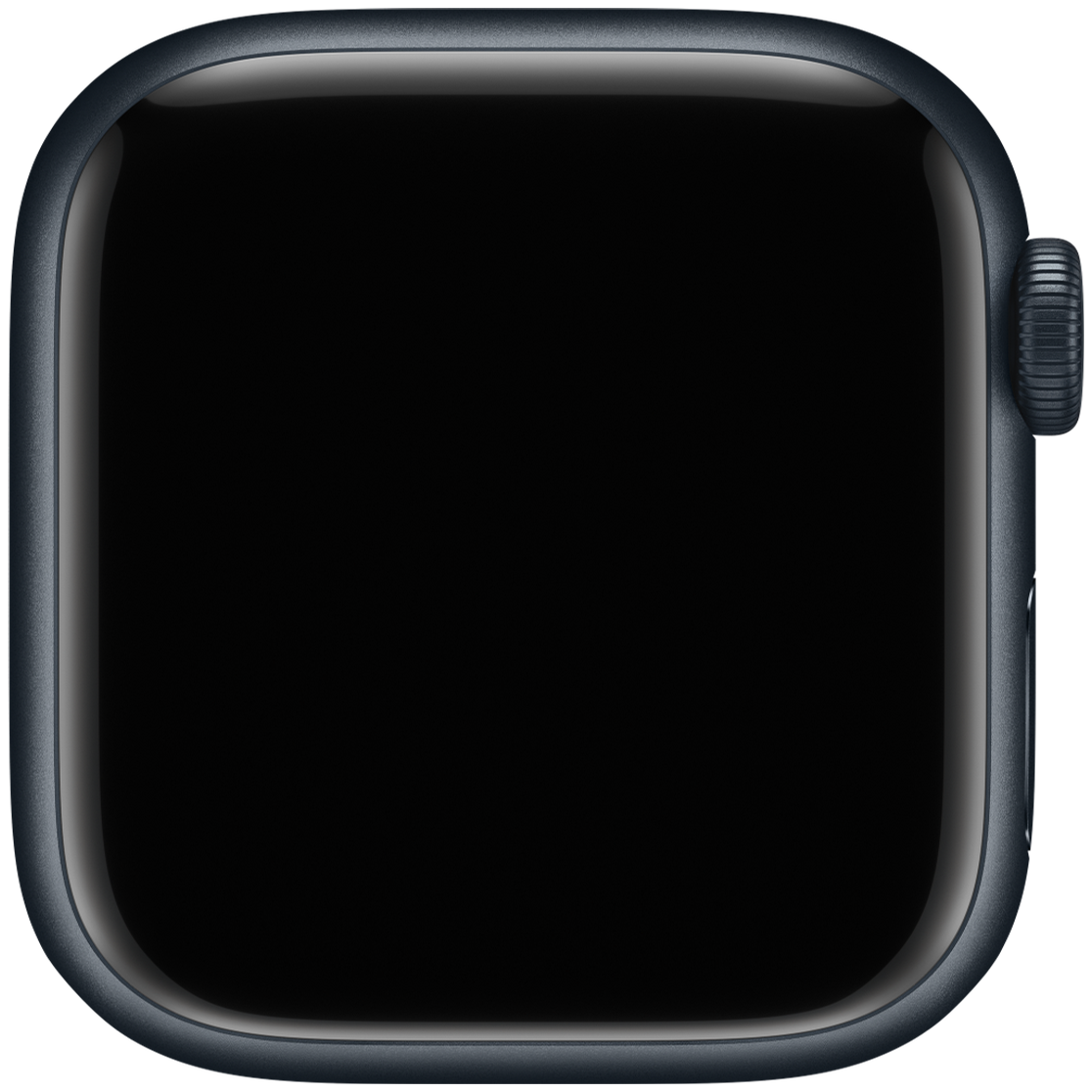 Apple Watch Series 9 41mm in Midnight, Front view
