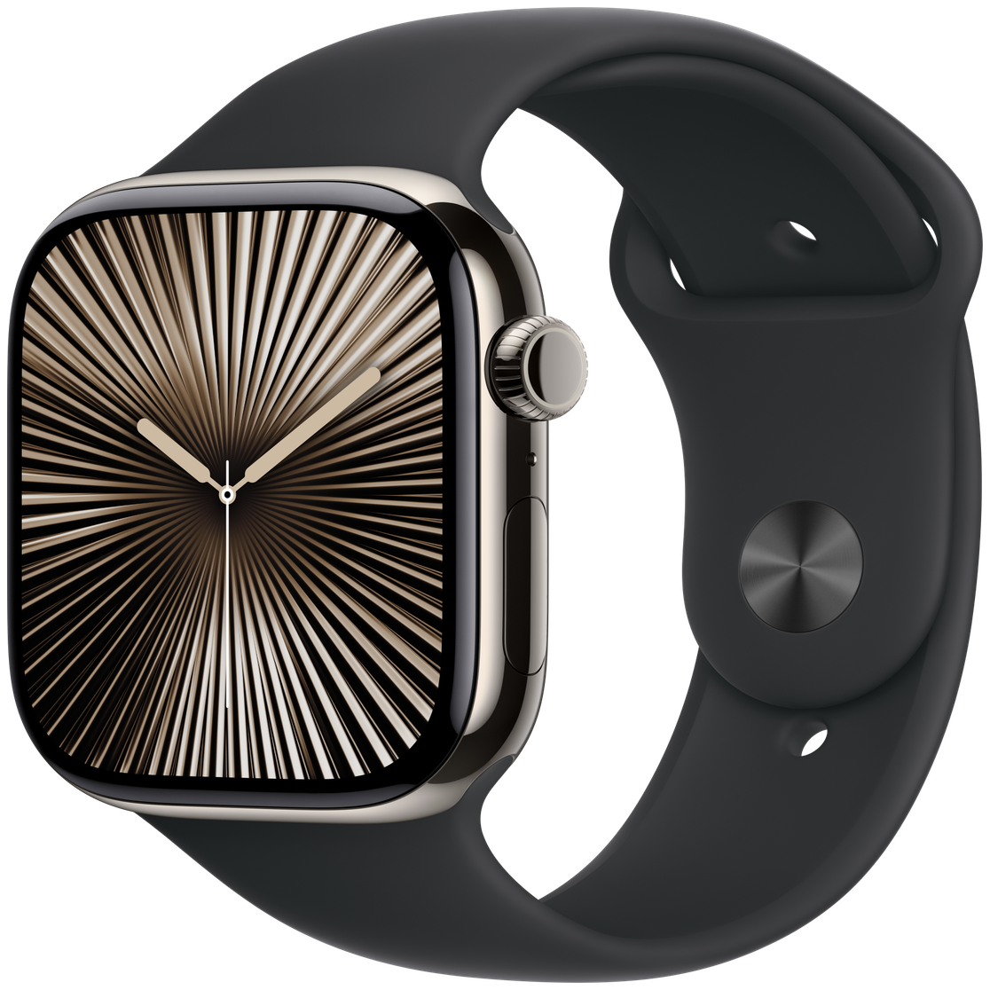 Apple Watch Titanium Series 10 46mm en Titanio, vista Front