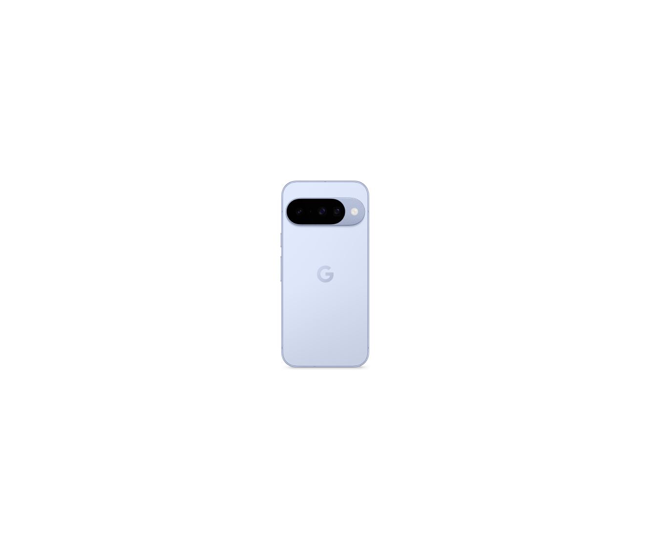 Pixel 10 in Obsidian, front and back view
