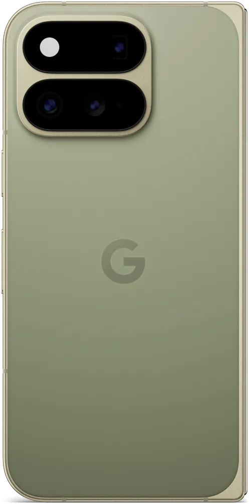 Pixel 11 Pro Fold in Olive, Back view