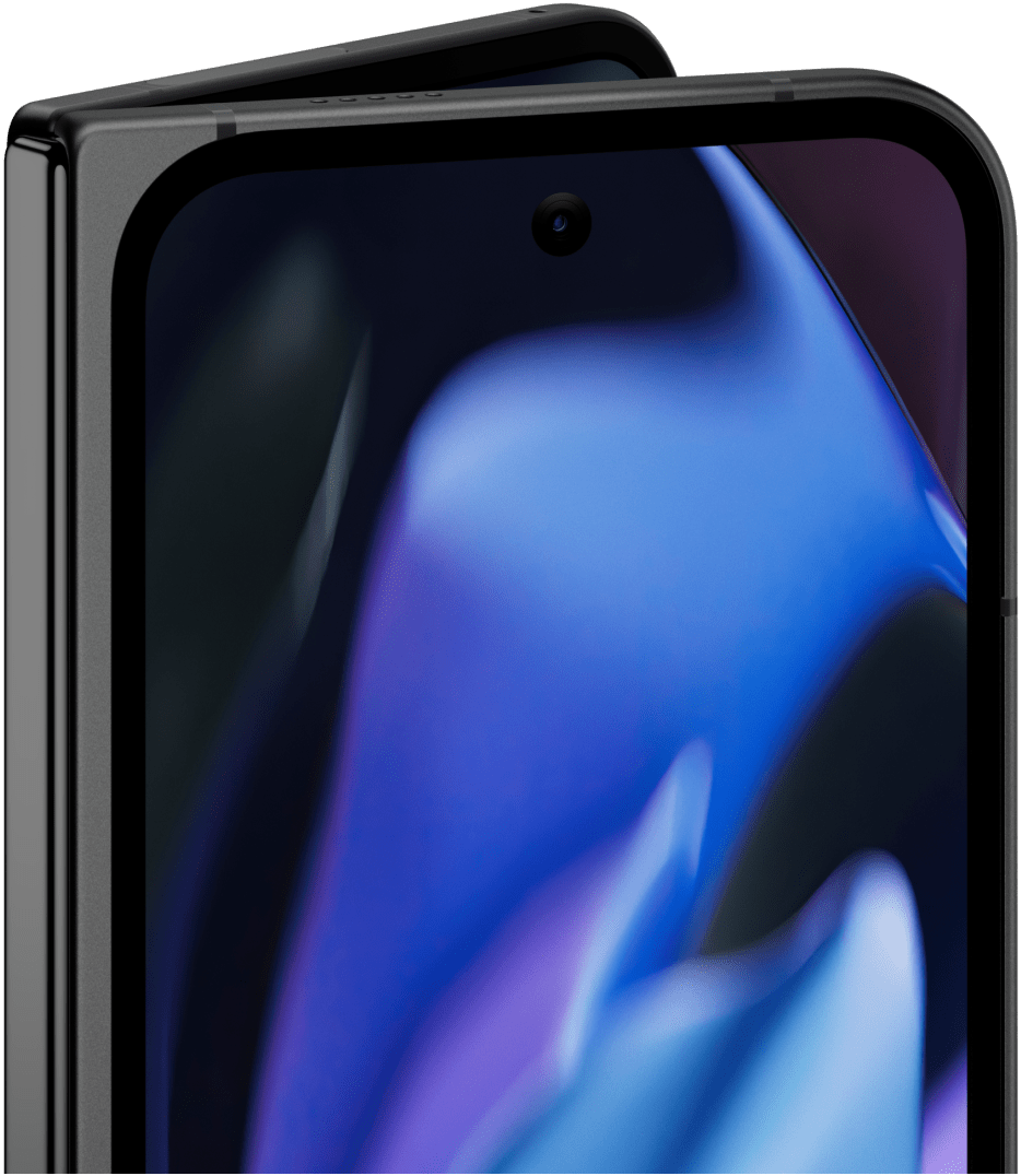 Pixel 9 Pro Fold en Obsidiana, vista Open