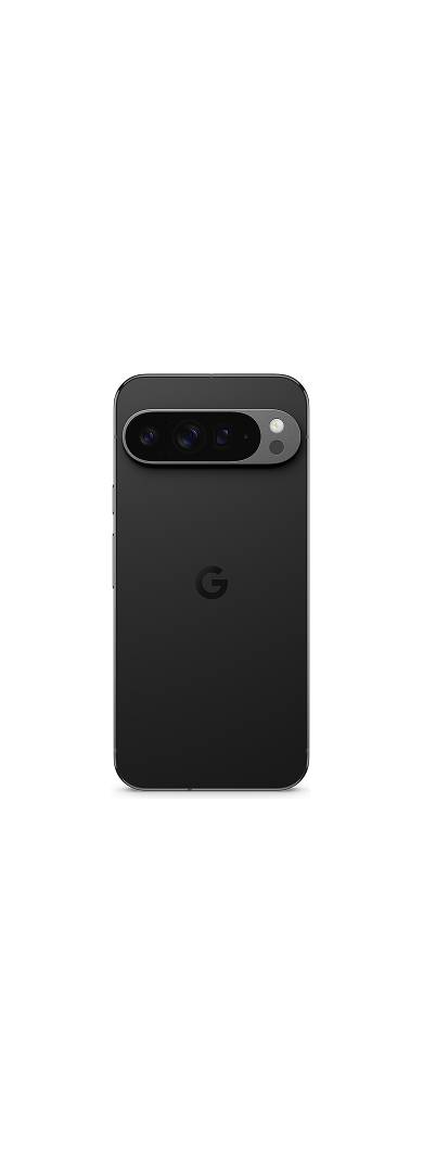Pixel 9 Pro XL in Obsidian, Front view