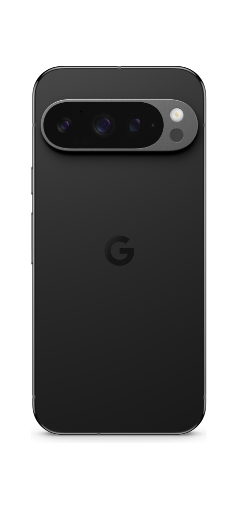 Pixel 9 Pro in Obsidian, Front view