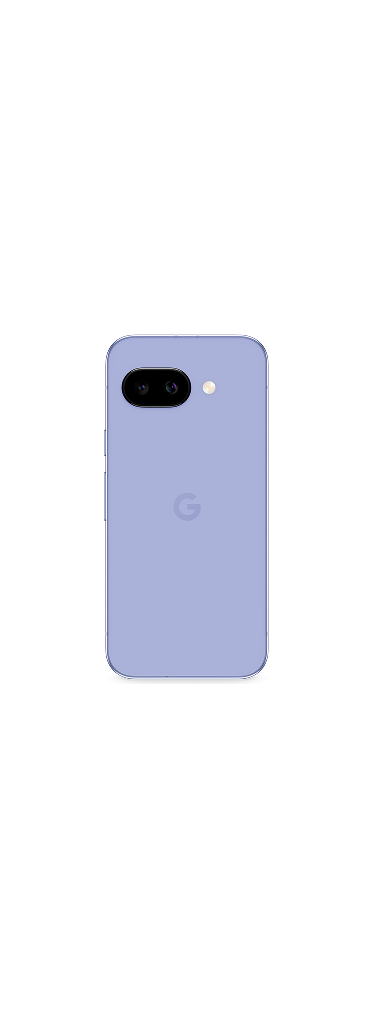 Pixel 9a in Iris, Front view