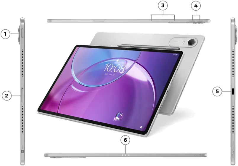 Idea Tab Pro Gen 2 Front view