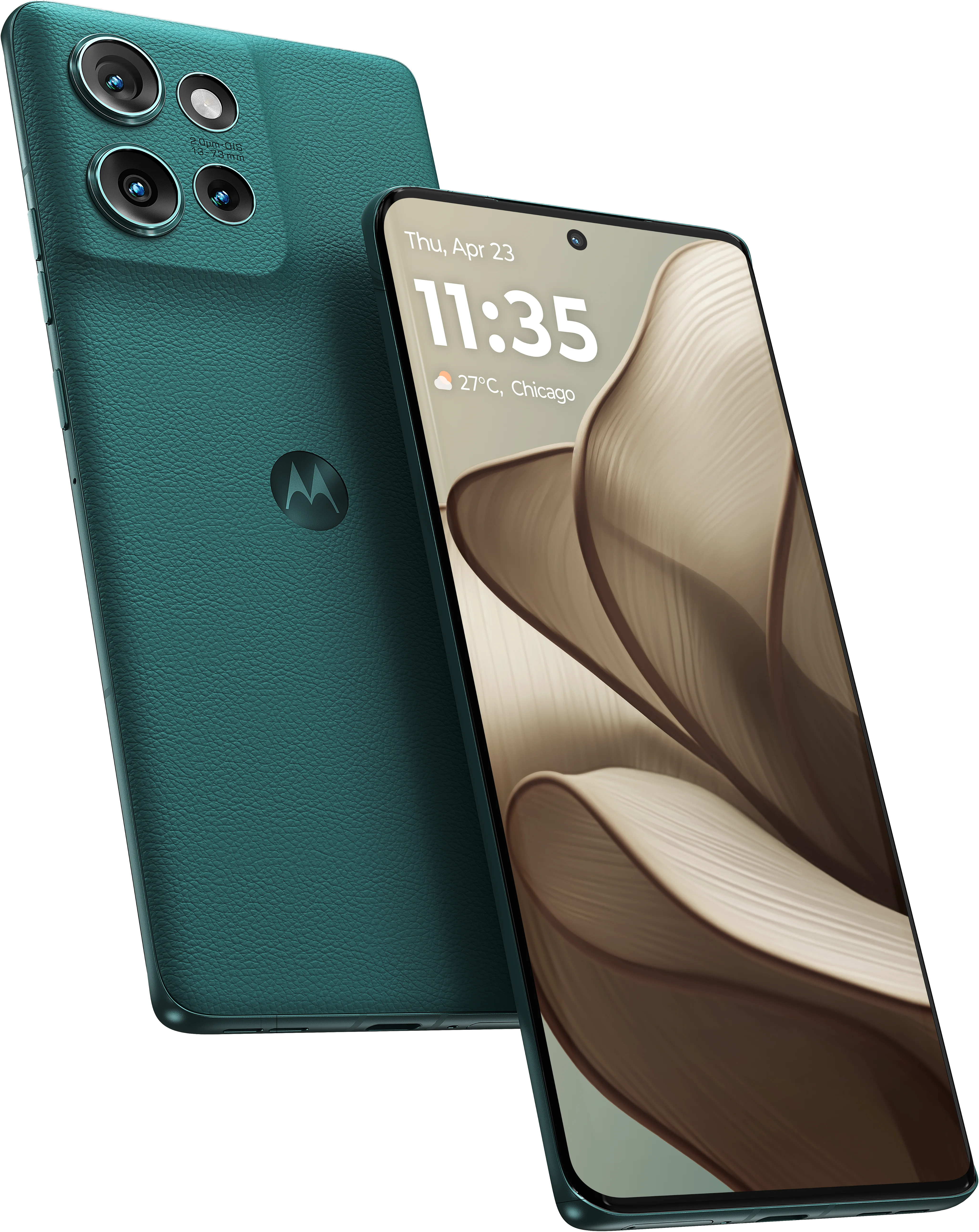 edge 50 in Jungle Green, Front + Back view