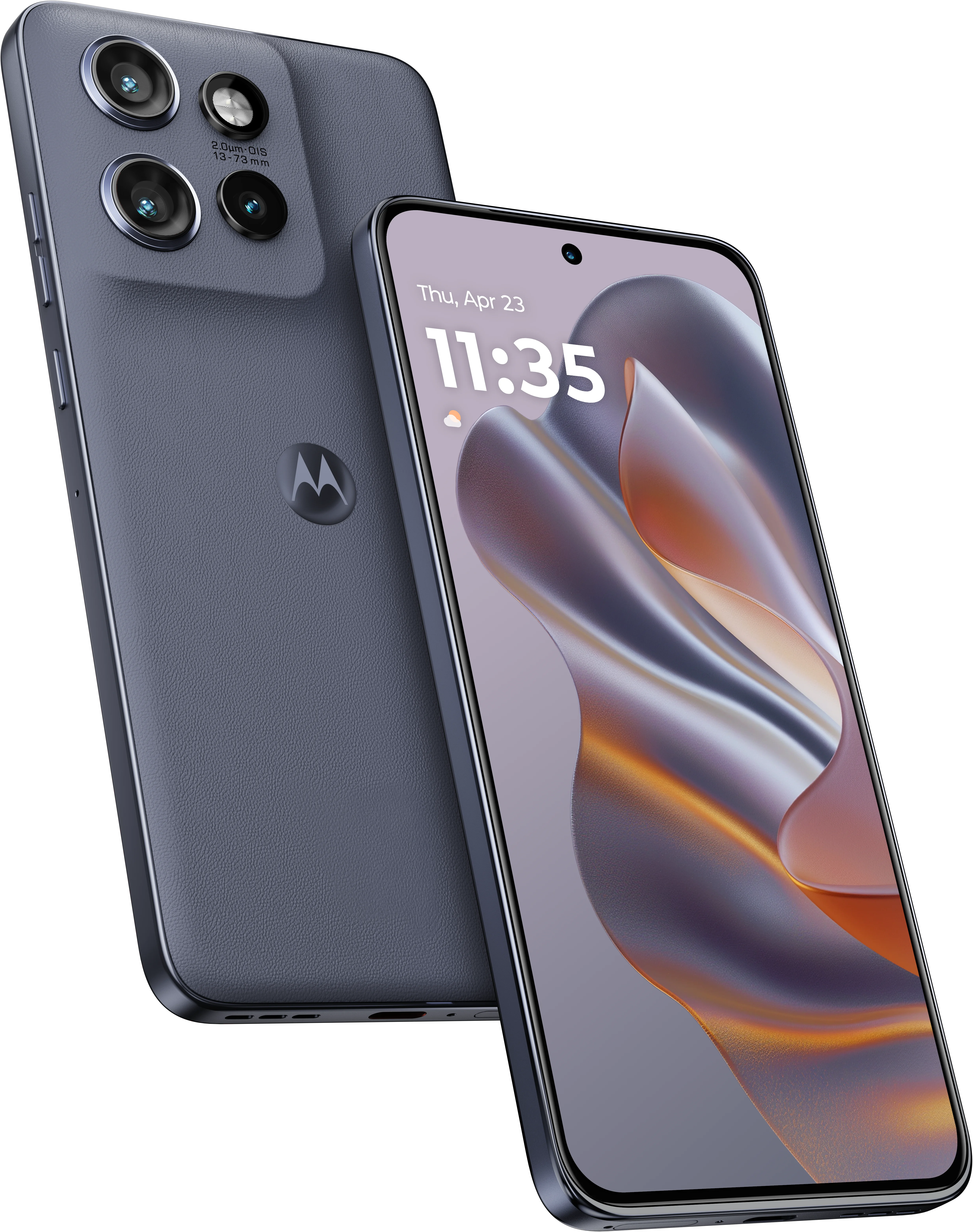 edge 60 neo en PANTONE Grisaille, vista Front + Back