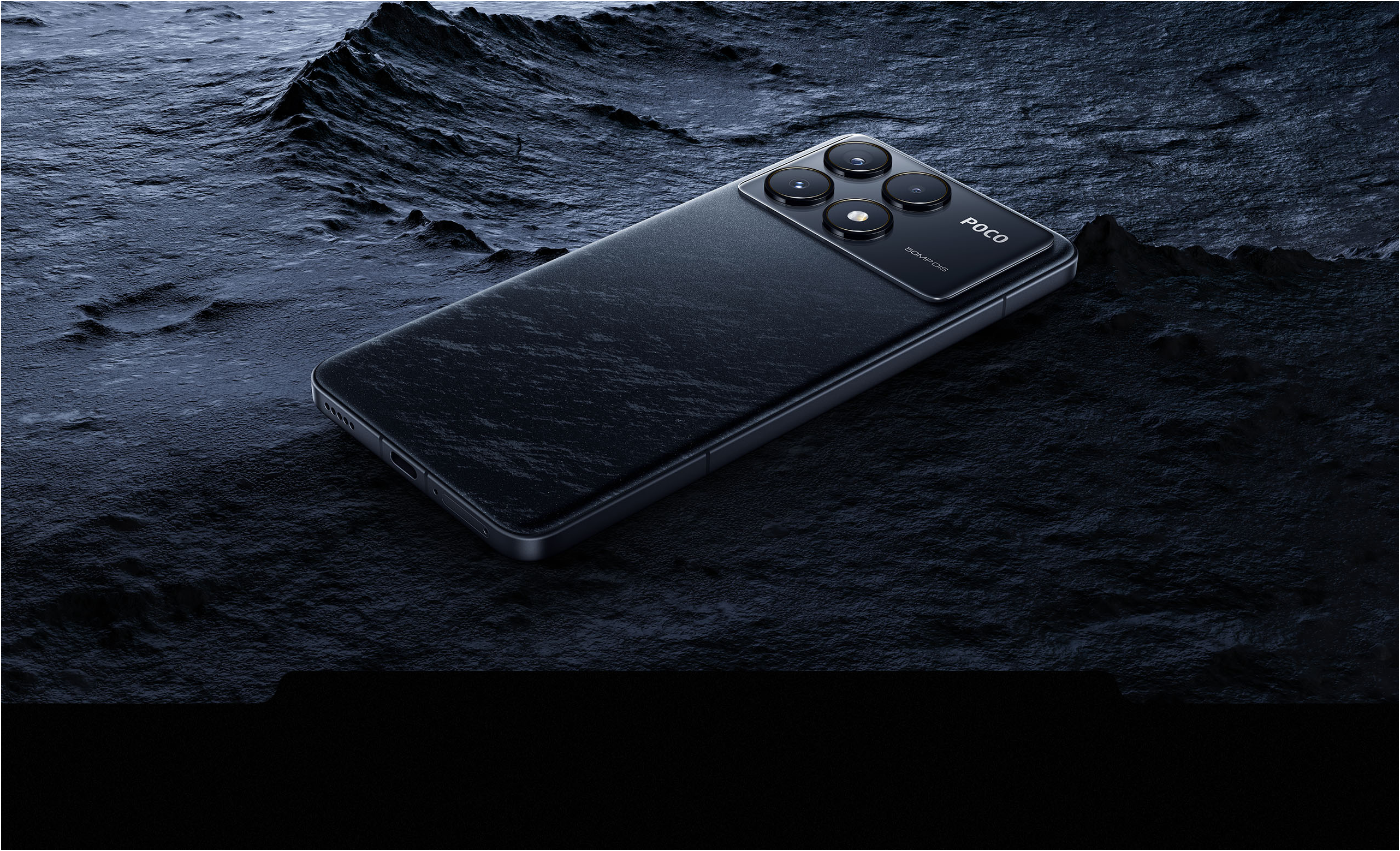 F6 Pro in Black, Front + Back view