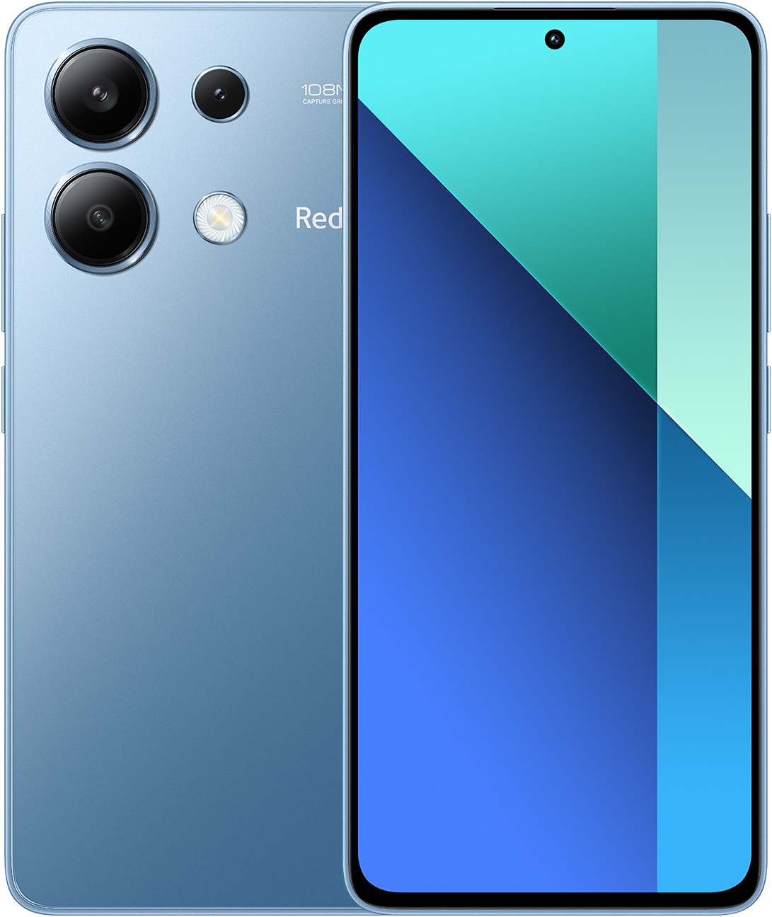 Note 13 in `redmi-note-13`, Front view