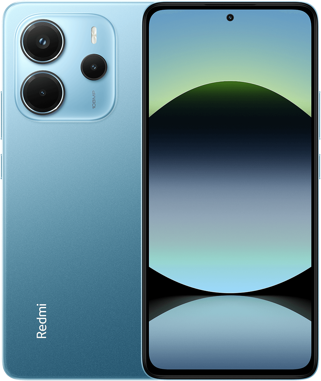 Note 14 in `redmi-note-14`, Front view