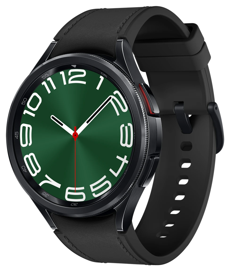 Galaxy Watch6 Classic 47mm in Black, Front view