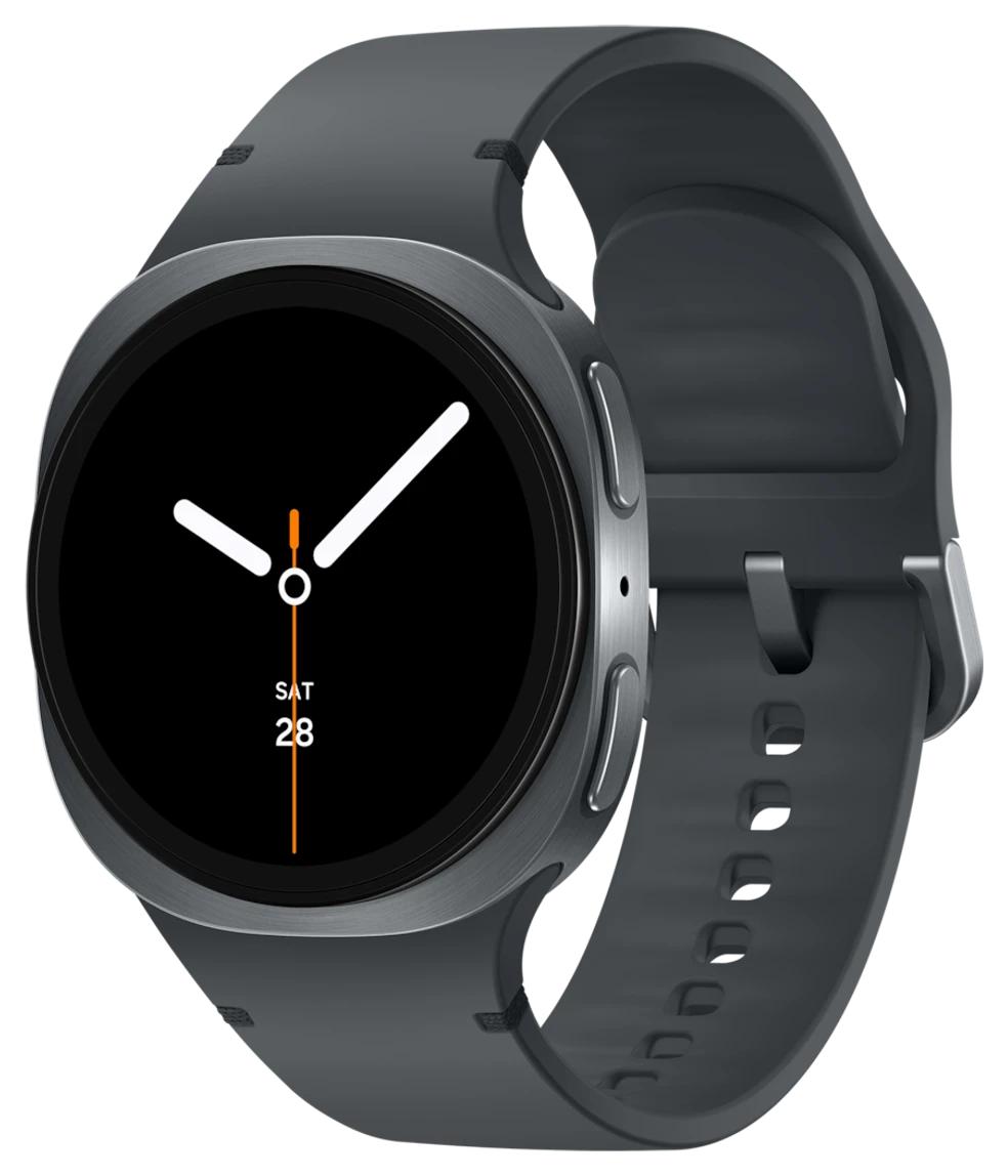 Galaxy Watch8 40mm in Graphite, Front view