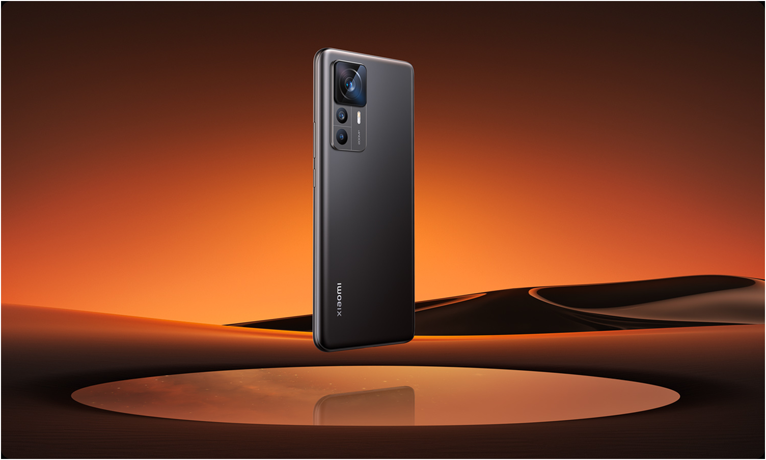 12T Pro in Black, Front + Back view