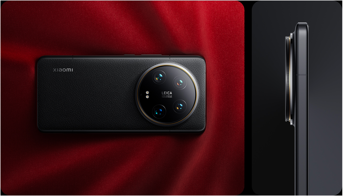 14 Ultra in Black, Front + Back view